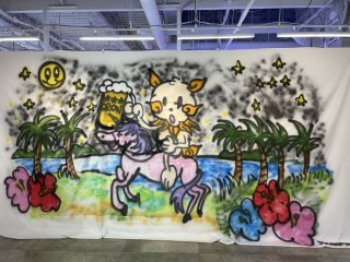 【ARCH】guernika ハンドペイントバッグ