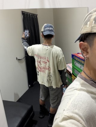 『RYCOM コーディネート』PALY HOLLYWOOD/RRR123/BASKETCASE GALLERY/Rick Owens Drkshdw