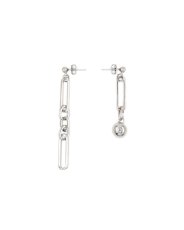 画像1: JUSTINE CLENQUET  ジュスティーヌクランケ  Ali earrings　silver ピアス (1)