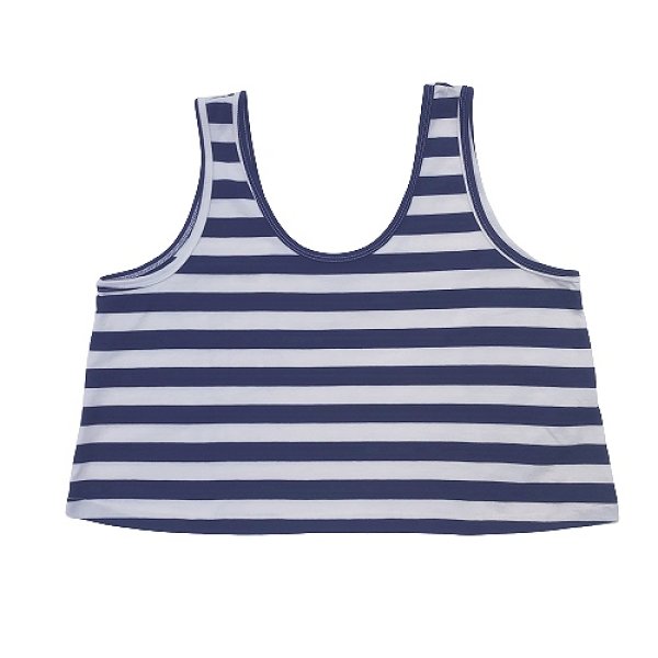 画像6: OSKLEN WOMEN'S オスクレン  ボーダー ノースリーブ (6)