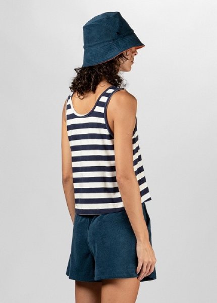 画像3: OSKLEN WOMEN'S オスクレン  ボーダー ノースリーブ (3)