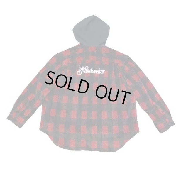 画像4: Mindseeker マインドシーカー  Fleece Hood Shirt フリースフードシャツ (4)