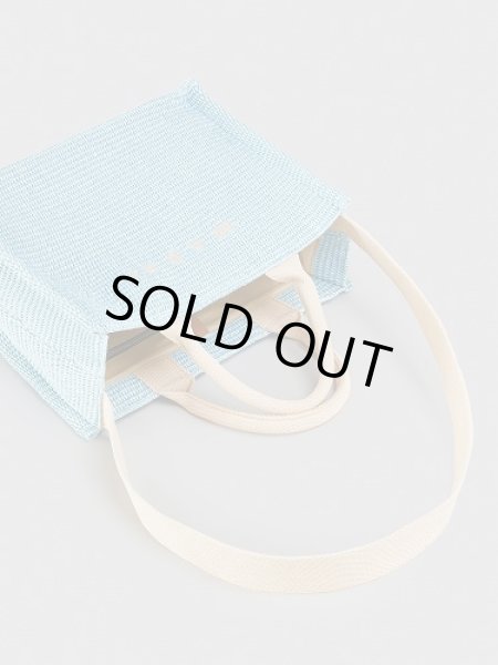 画像5: MARNI マルニ　ライトブルー　スモールトートバッグ  (5)