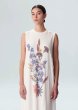 画像2: OSKLEN WOMEN'S　オスクレン　　WHITE FLOWER FLUID DRESS　ドレス (2)