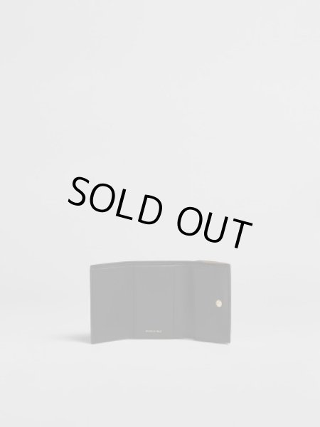 画像2: MARNI  マルニ グリーン マルチカラー サフィアーノレザー製三つ折りウォレット (2)