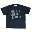 画像1: REMI RELIEF レミレリーフ BEAUTY AND FATHER プリントTシャツ (1)