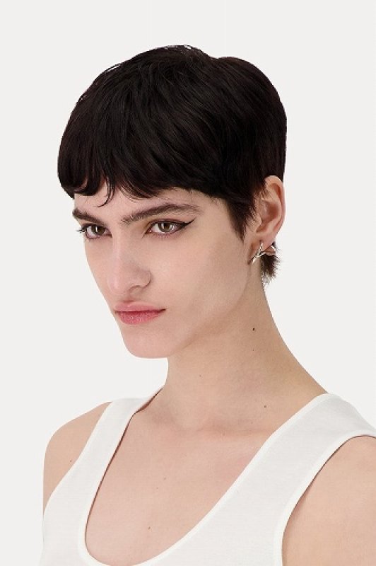 JUSTINE CLENQUET ジュスティーヌクランケ ROSE palladium earring