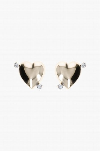 画像1: JUSTINE CLENQUET 　ジュスティーヌクランケ  JUNO gold earrings ピアス (1)