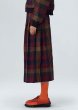 画像4: OSKLEN WOMEN'S オスクレン　CHECK SKIRT 巻きスカート (4)