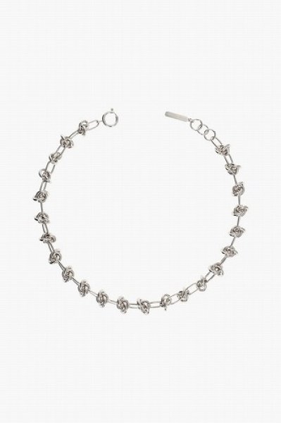 画像1: JUSTINE CLENQUET 　ジュスティーヌクランケ  DARIA 3  choker  silver　チョーカー (1)