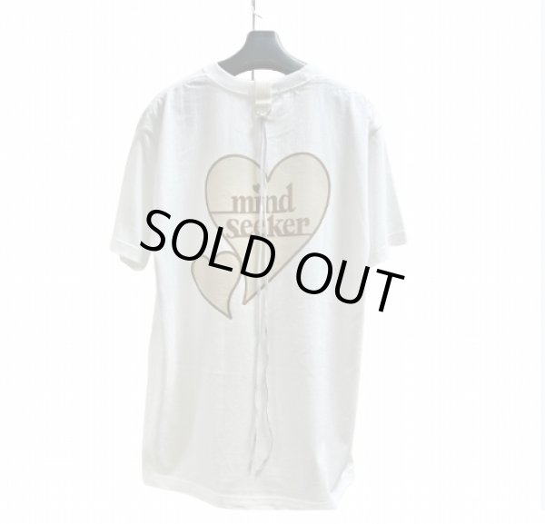 画像2: mindseeker WHITE HEART LOGO TEE / WHITE (2)