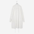画像6: th　products　TARO HORIUCHI (WOMEN'S)  Gathered Shirt Dress / white シャツドレス (6)