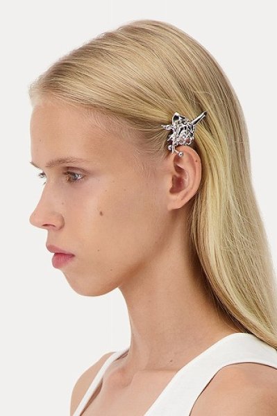 Justine Clenquet シルバー ヘアピン Maisie hair clip – unigem