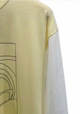 画像3: PLAN C  プランシー BIMATERIAL SELF PORTRAT SHIRT シャツ (3)