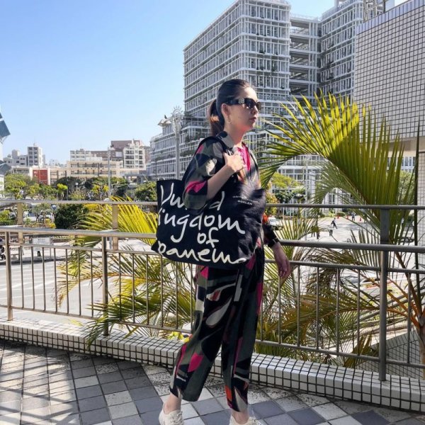 画像7: OSKLEN オスクレン UKI BAG トートバッグ(BLACK) (7)