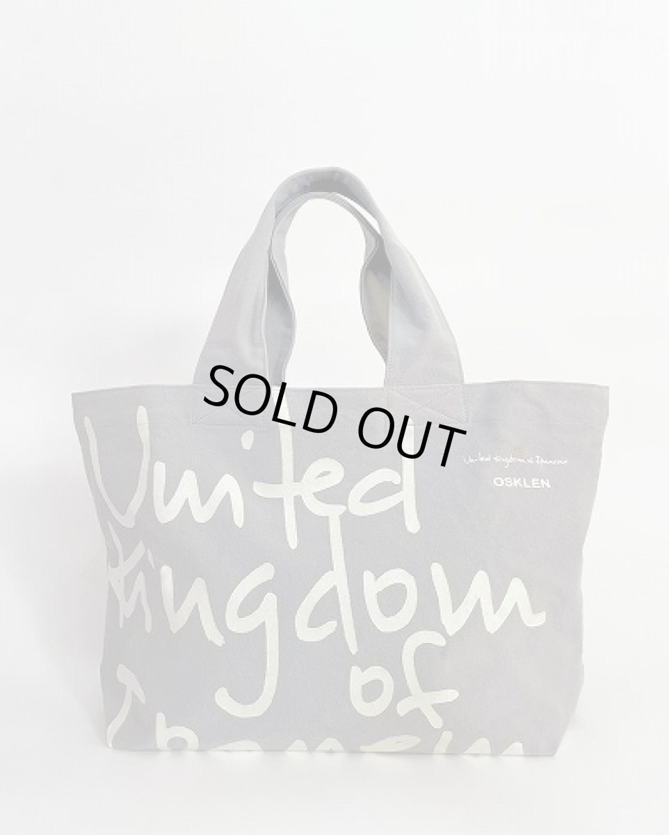 画像1: OSKLEN オスクレン UKI BAG トートバッグ(GRAY) (1)