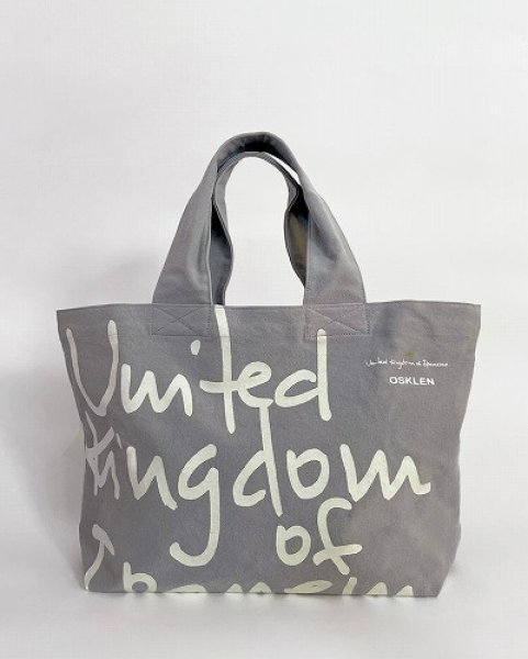 画像1: OSKLEN オスクレン UKI BAG トートバッグ(GRAY) (1)