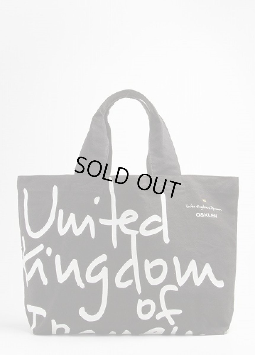 画像1: OSKLEN オスクレン UKI BAG トートバッグ(BLACK) (1)