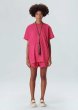 画像3: OSKLEN WOMEN'S オスクレン  Short fem tie dye pink ショーツ (3)