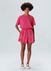 画像5: OSKLEN WOMEN'S オスクレン  Short fem tie dye pink ショーツ (5)