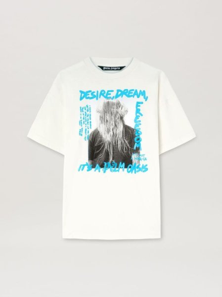 画像1: Palm Angels パームエンジェルス  T-SHIRT PALM OASIS Tシャツ (1)