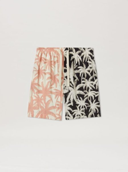 画像1: Palm Angels パームエンジェルス  PATCHWORK PALMS SHORTS ショーツ (1)