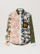 画像1: Palm Angels パームエンジェルス PATCHWORK PALMS SHIRT シャツ (1)