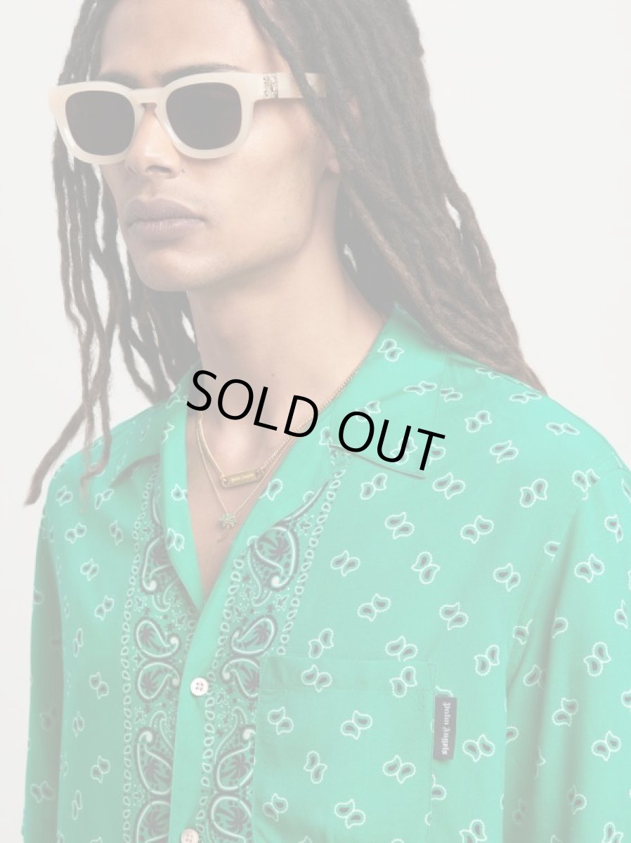 画像4: Palm Angels  PAISLEY BOWLING SHIRT シャツ (4)