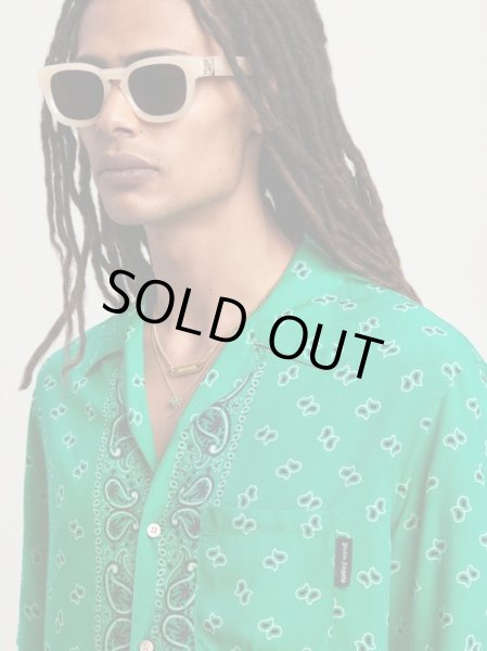 画像4: Palm Angels  PAISLEY BOWLING SHIRT シャツ (4)