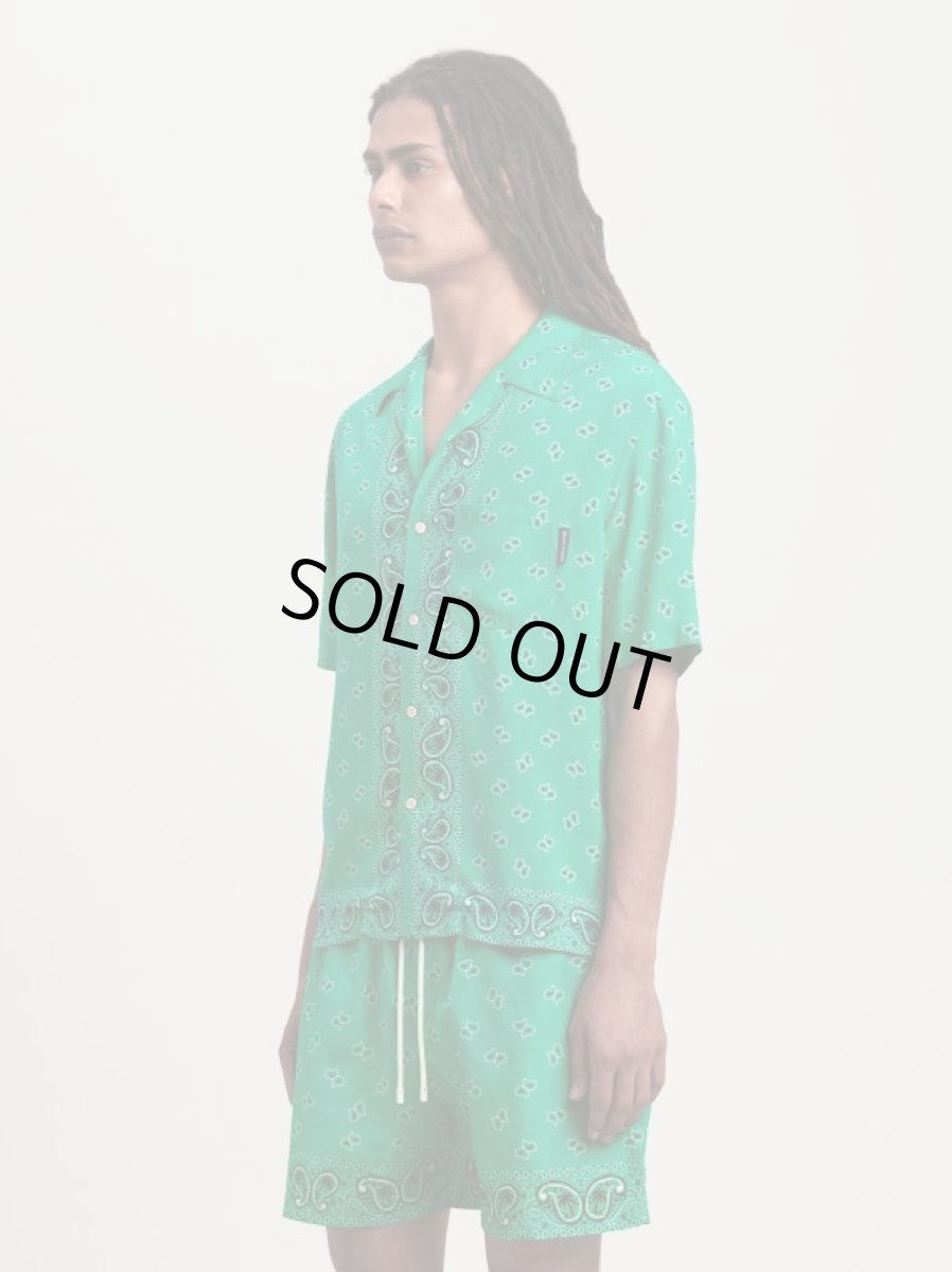 画像5: Palm Angels  PAISLEY BOWLING SHIRT シャツ (5)