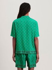 画像6: Palm Angels  PAISLEY BOWLING SHIRT シャツ (6)