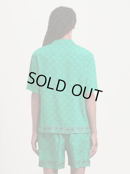 画像6: Palm Angels  PAISLEY BOWLING SHIRT シャツ (6)