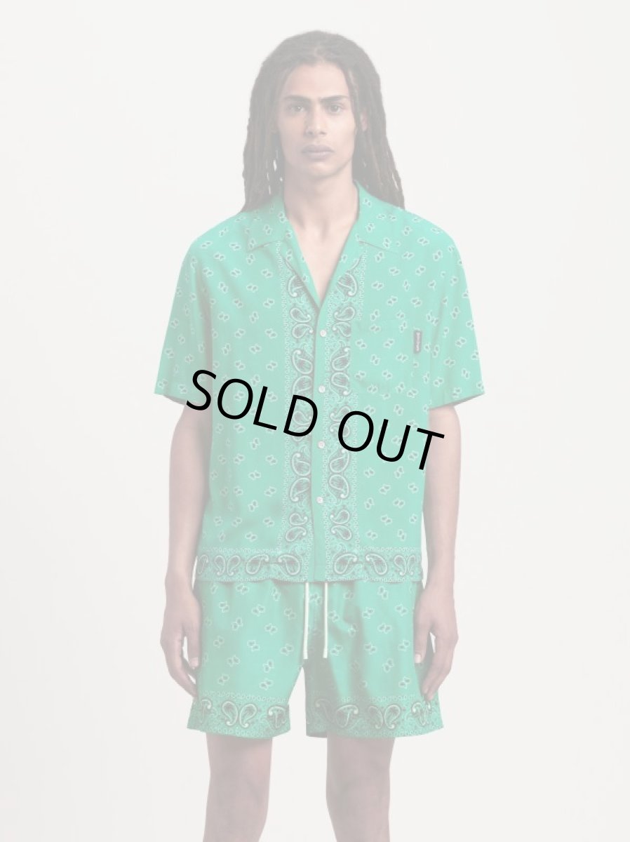 画像3: Palm Angels  PAISLEY BOWLING SHIRT シャツ (3)