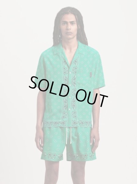 画像3: Palm Angels  PAISLEY BOWLING SHIRT シャツ (3)