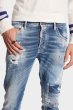 画像5: DSQUARED2 MEDIUM WORN OUT BOOTY WASH SKATER JEANS (5)