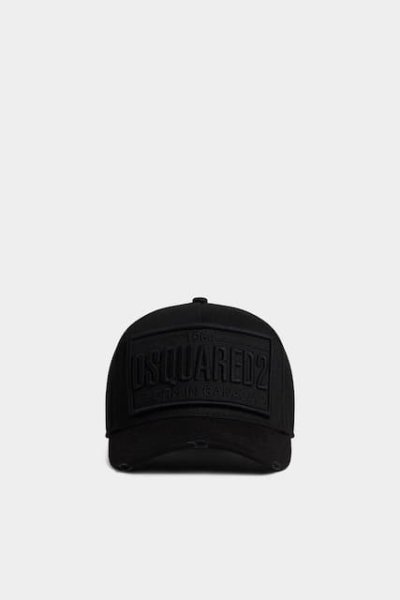 画像1: DSQUARED2 LOGO BASEBALL CAP (1)