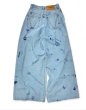 画像3: VETEMENTS ヴェトモン BLUE Scribbled Big Shape JEANS (3)