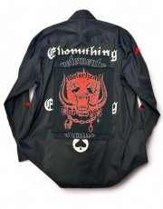 画像5: VETEMENTS ヴェトモン MOTORHEAD PATCHED SHIRT BLACK (5)