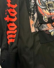 画像3: VETEMENTS ヴェトモン MOTORHEAD PATCHED SHIRT BLACK (3)