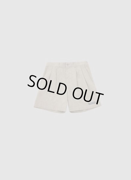 画像1: ALWAYS OUT OF STOCK TWO TUCK CANVAS SHORTS (1)