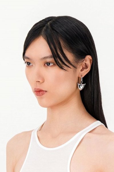 CELINE シルバーピアス 片耳 シルバー（銀色）系 CELINE(セリーヌ) ピアス(レディース