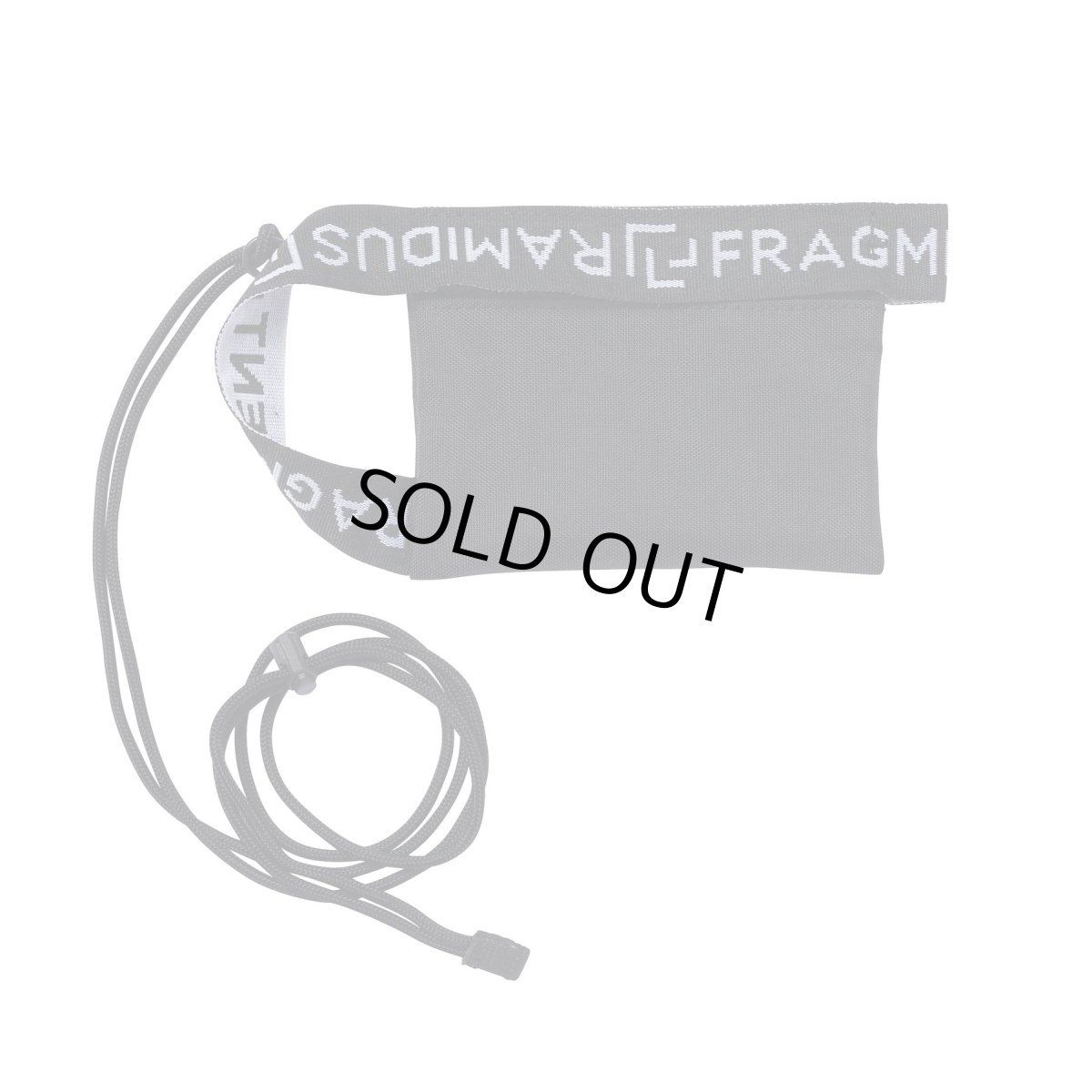 画像1: FRAGMENT DESIGN × RAMIDUS ラミダス フラグメントデザイン RAMIDUS NECK POUCH ネックポーチ (1)