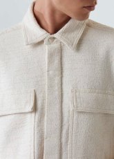 画像3: OSKLEN MEN'S オスクレン Textured Overshirt (3)