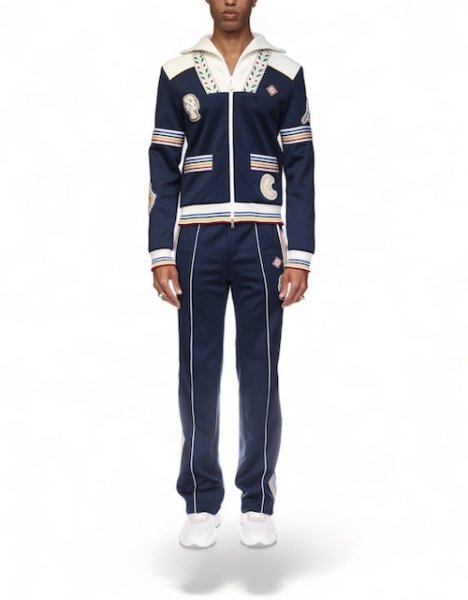 画像2: CASABLANCA Varsity Track Jacket (2)