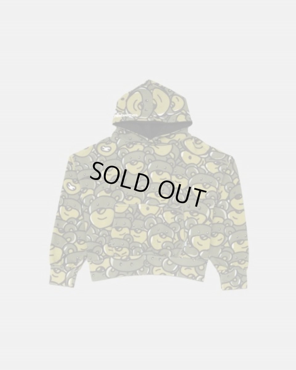画像1: inBetweeners Camou Bear  Hoodie パーカー (1)