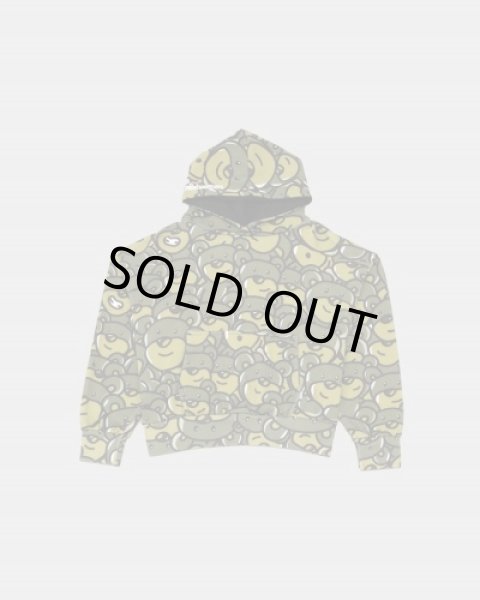 画像1: inBetweeners Camou Bear  Hoodie パーカー (1)