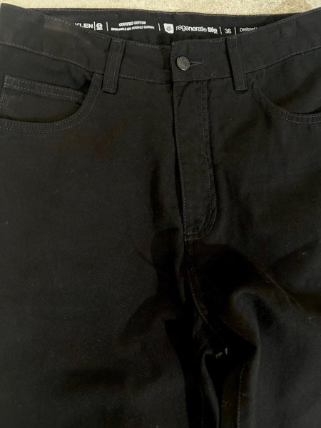 画像3: OSKLEN MEN'S オスクレン DRAW STRING COTTON DENIM PANTS (3)