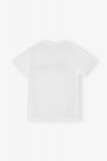 画像2: GANNI ガニー White Basic Jersey Multi Love Relaxed T-shirt (2)
