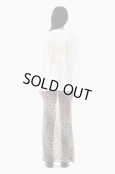 画像6: 【正規取扱店販売品】GANNI  ガニ―  White Future Heavy Jersey Palm Long Sleeve　ご注文確認後即日発送・送料無料 (6)