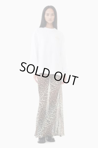 画像4: 【正規取扱店販売品】GANNI  ガニ―  White Future Heavy Jersey Palm Long Sleeve　ご注文確認後即日発送・送料無料 (4)